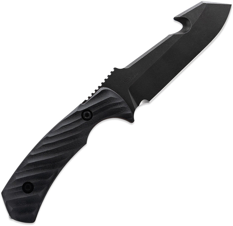 Toor Egress 2.0 Guthook Havoc Black Fixed Blade Knife — CPM Cru-Wear [TR33807] — product view 3