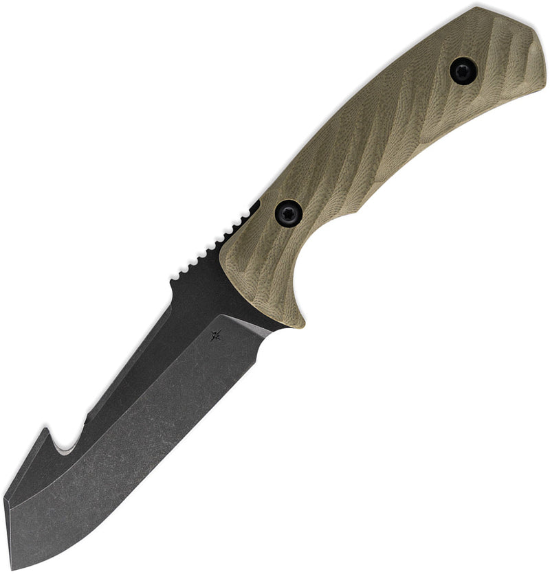 Toor Egress 2.0 Guthook Spitfire Gr Fixed Blade Knife — CPM Cru-Wear [TR33808] — product view 1