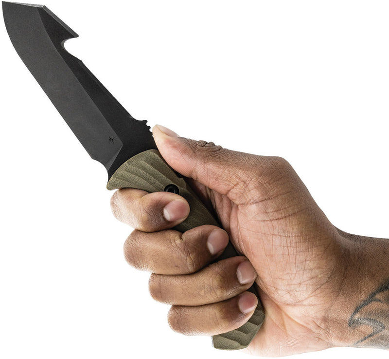Toor Egress 2.0 Guthook Spitfire Gr Fixed Blade Knife — CPM Cru-Wear [TR33808] — product view 4