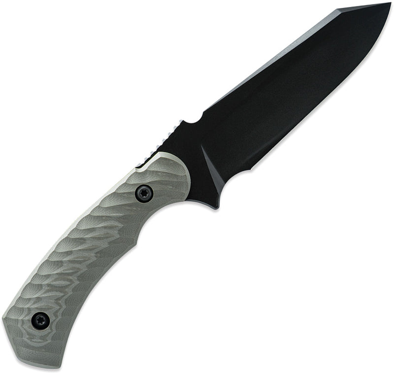 Toor Zenith Fixed Blade Knife / Apocalypse — CPM Cru-Wear / Gray [TR33809] — product view 3