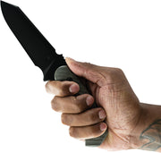 Toor Zenith Fixed Blade Knife / Apocalypse — CPM Cru-Wear / Gray [TR33809] — product view 4
