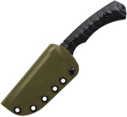 Toor Brauler Fixed Blade Knife / Bomber Black — CPM Cru-Wear [TR33822] — product view 2