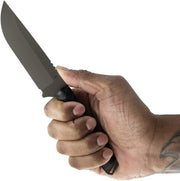 Toor Field 2.0 Fixed Blade Knife / Moss — CPM-154 / Black [TR33825] — product view 4