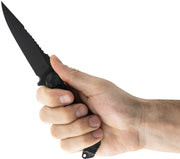 Toor Darter S Fixed Blade Knife / Shadow — CPM S35VN / Black [TR33835] — product view 5