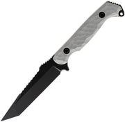 Toor Darter T Fixed Blade Knife / Gray — CPM S35VN [TR33838] — product view 1
