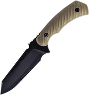 Toor Zenith Fixed Blade Knife / Spitfire Gr — CPM Cru-Wear / Green [TR33850] — product view 1