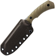 Toor Zenith Fixed Blade Knife / Spitfire Gr — CPM Cru-Wear / Green [TR33850] — product view 2