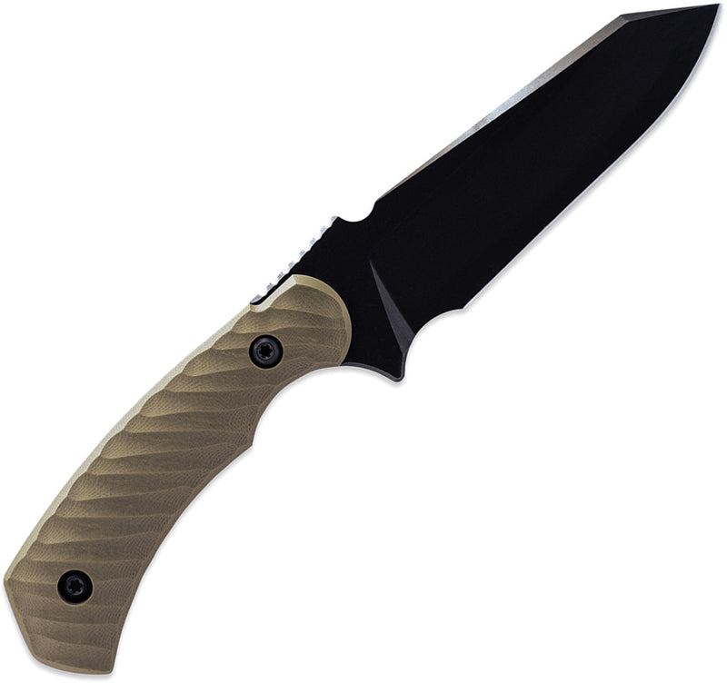 Toor Zenith Fixed Blade Knife / Spitfire Gr — CPM Cru-Wear / Green [TR33850] — product view 3