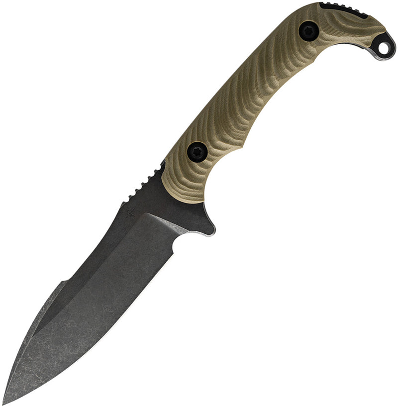 Toor Apnea Fixed Blade Knife / Green — CPM Cru-Wear [TR33853] — product view 1