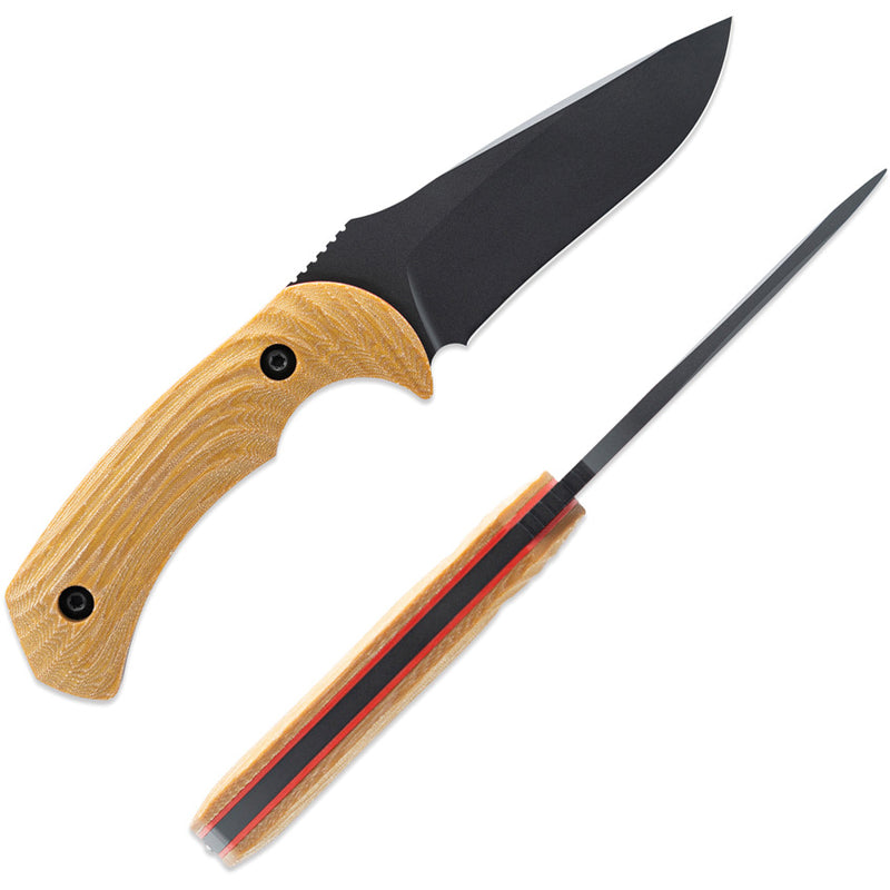 Toor Pin-Up Mullet Fixed Blade Knife — CPM-M4 [TR33866] — product view 3