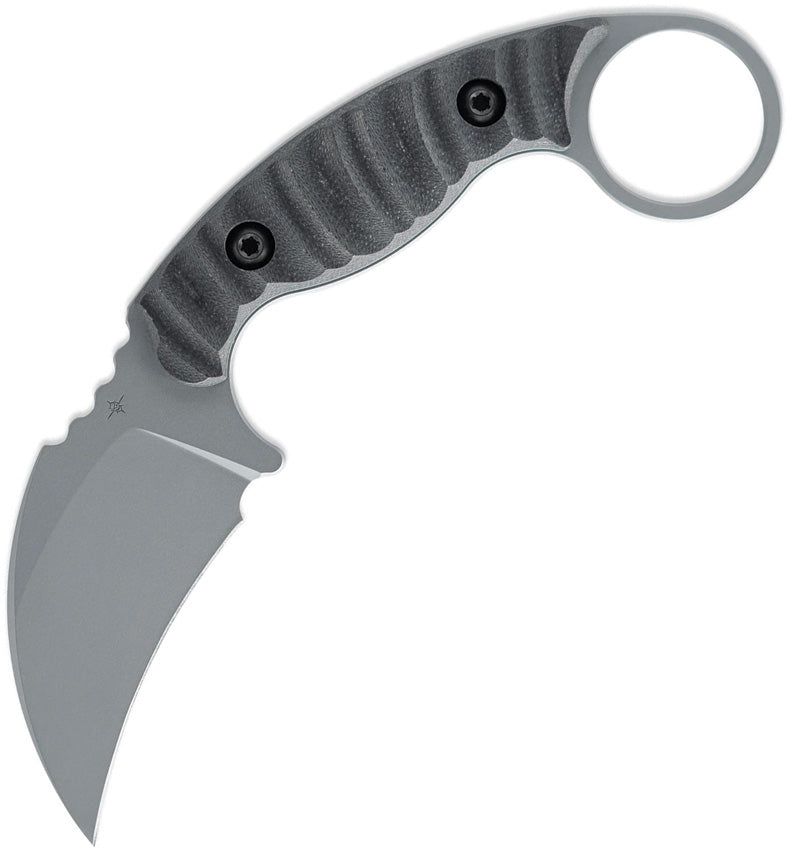 Toor Karsumba R Phantom Gray Fixed Blade Knife — CPM-154 / Black [TR33868] — product view 1