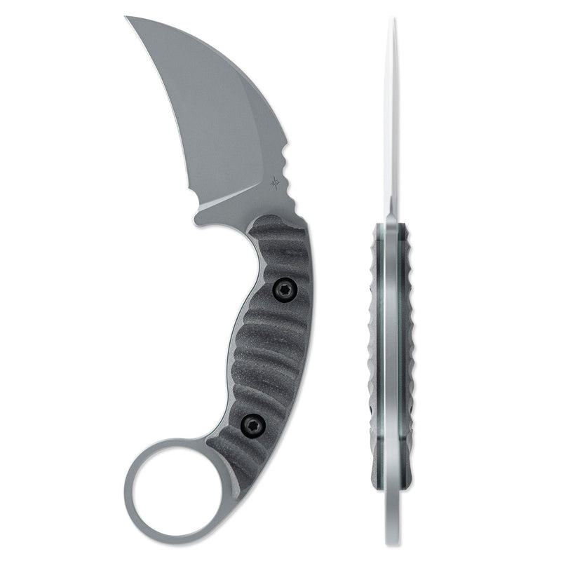 Toor Karsumba R Phantom Gray Fixed Blade Knife — CPM-154 / Black [TR33868] — product view 6