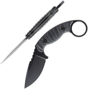 Toor Karsumba S Fixed Blade Knife / SoCom — CPM-M4 / Black [TR33874] — product view 1