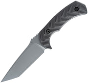 Toor Mullet T Phantom Gray Fixed Blade Knife — CPM-M4 / Black [TR33875] — product view 1