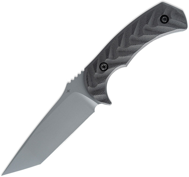 Toor Mullet T Phantom Gray Fixed Blade Knife — CPM-M4 / Black [TR33875] — product view 1