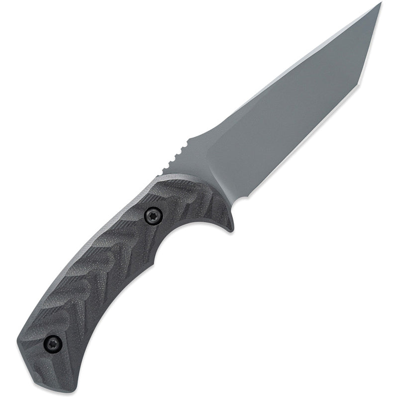 Toor Mullet T Phantom Gray Fixed Blade Knife — CPM-M4 / Black [TR33875] — product view 2