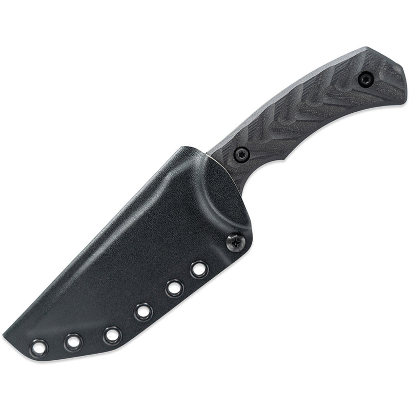 Toor Mullet T Phantom Gray Fixed Blade Knife — CPM-M4 / Black [TR33875] — product view 3