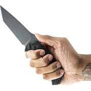 Toor Mullet T Phantom Gray Fixed Blade Knife — CPM-M4 / Black [TR33875] — product view 4