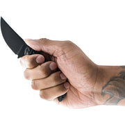 Toor Shifter S Fixed Blade Knife / Socom — CPM-M4 / Black [TR33878] — product view 4