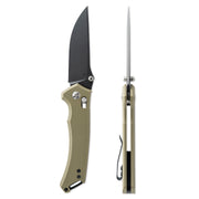 Toor Draper Crossbar Lock OD Folding Knife — CPM MagnaCut / Green [TR33879] — product view 7
