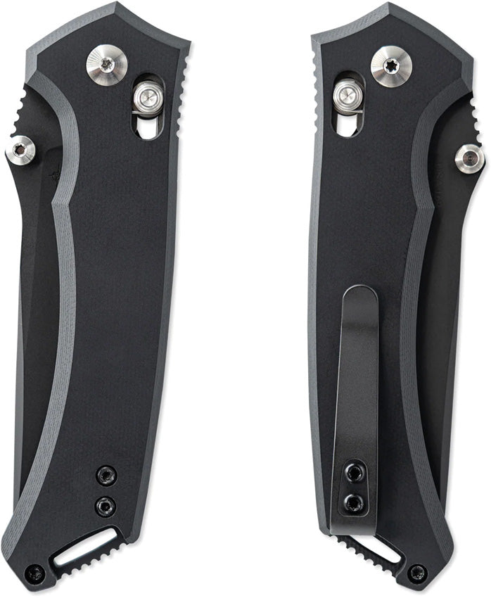 Toor Draper Crossbar Lock Socom Folding Knife — CPM MagnaCut / Black [TR33880] — product view 2