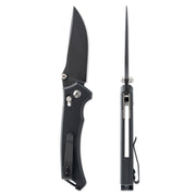 Toor Draper Crossbar Lock Socom Folding Knife — CPM MagnaCut / Black [TR33880] — product view 3