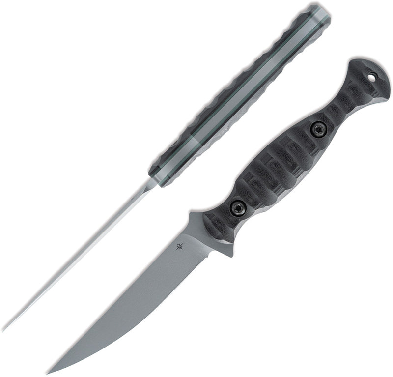 Toor Regal Fixed Blade Knife / Phantom Gray — CPM-M4 / Black [TR33884] — product view 1