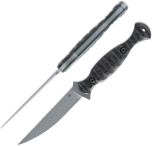 Toor Regal Fixed Blade Knife / Phantom Gray — CPM-M4 / Black [TR33884] — product view 1