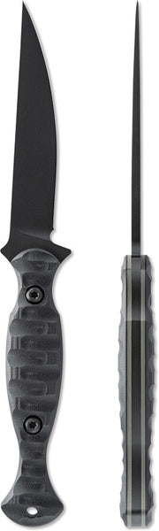 Toor Regal Fixed Blade Knife / Socom Black — CPM-M4 [TR33885] — product view 3