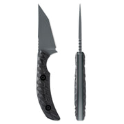 Toor Shifter T Fixed Blade Knife / Gray — CPM-M4 / Black [TR33886] — product view 5