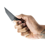 Toor Shifter T Fixed Blade Knife / Gray — CPM-M4 / Black [TR33886] — product view 7
