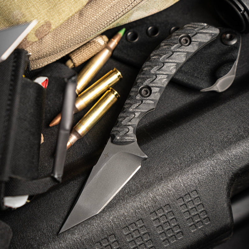 Toor Shifter T Fixed Blade Knife / Socom — CPM-M4 / Black [TR33887] — product view 5