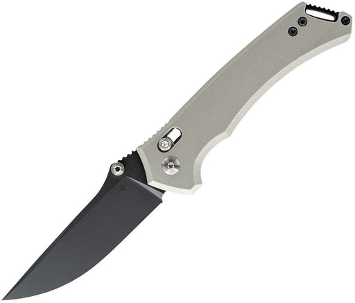 Toor Draper Crossbar Lock Gray Folding Knife — CPM MagnaCut [TR33889] — product view 1