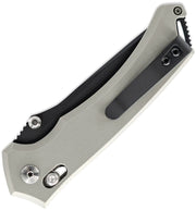 Toor Draper Crossbar Lock Gray Folding Knife — CPM MagnaCut [TR33889] — product view 2