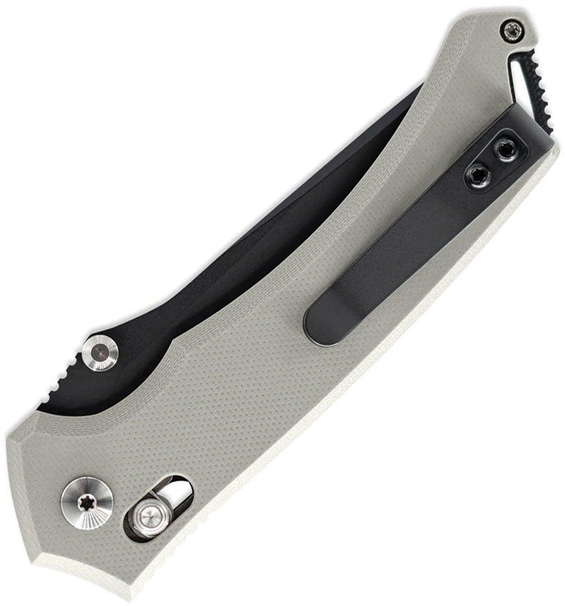 Toor Draper Crossbar Lock Gray Folding Knife — CPM MagnaCut [TR33889] — product view 2
