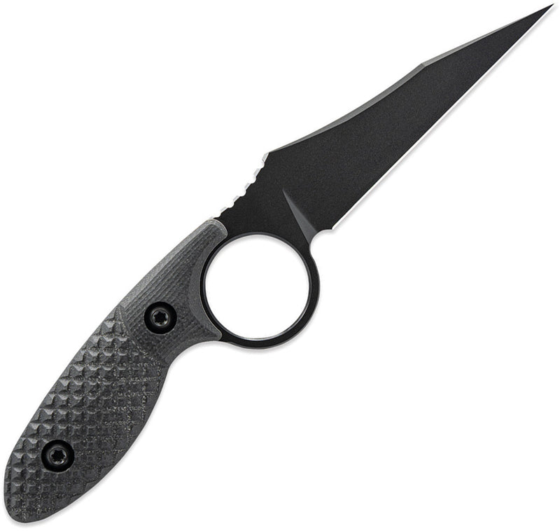 Toor Cortano Fixed Blade Knife / Socom — CPM-M4 / Black [TR33896] — product view 2