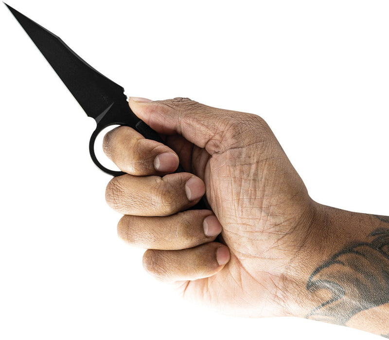 Toor Cortano Fixed Blade Knife / Socom — CPM-M4 / Black [TR33896] — product view 4