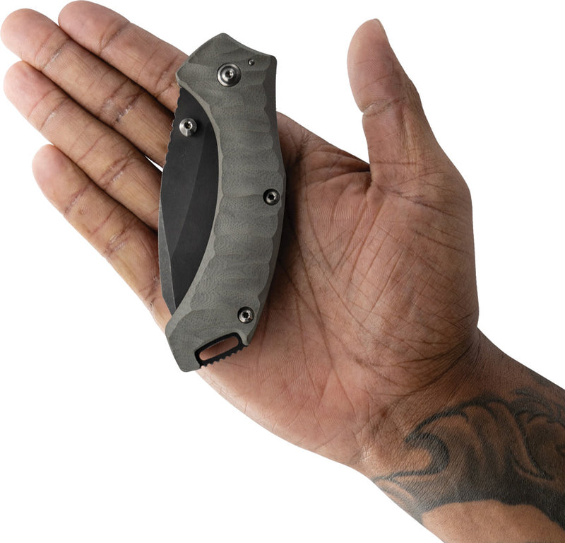 Toor XT1 Charlie Frame Lock Stealth Folding Knife — CPM S35VN [TR64201] — product view 5