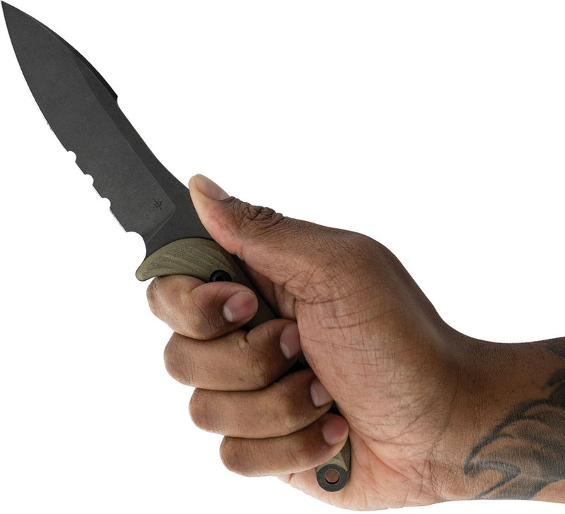 Toor Marine Utility Fighting Dive K Fixed Blade Knife — CPM S35VN [TR64206] — product view 4