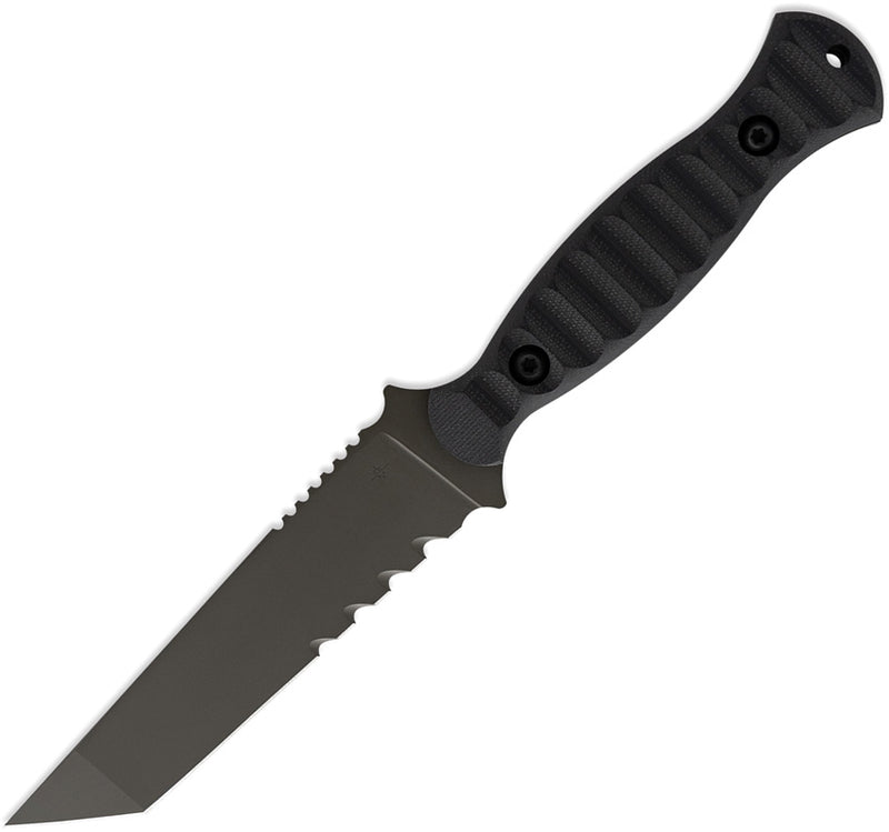 Toor Overlord Fixed Blade Knife / Woodland — CPM-154 / Black [TR64237] — product view 1