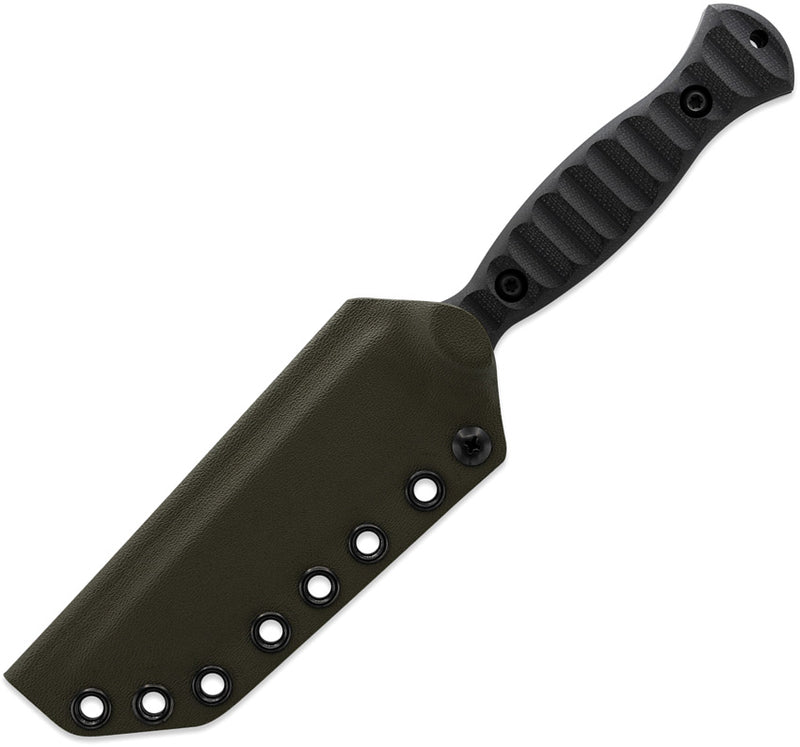 Toor Overlord Fixed Blade Knife / Woodland — CPM-154 / Black [TR64237] — product view 2