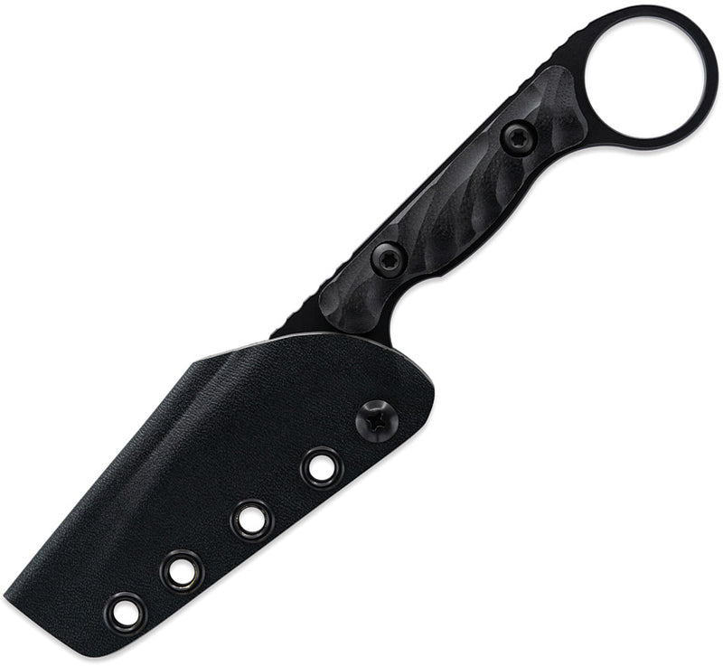 Toor Jank Shank W Fixed Blade Knife / Socom — CPM-M4 / Black [TR64240] — product view 2
