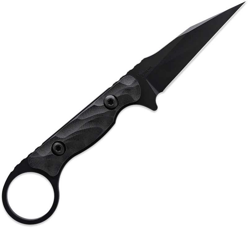 Toor Jank Shank W Fixed Blade Knife / Socom — CPM-M4 / Black [TR64240] — product view 3