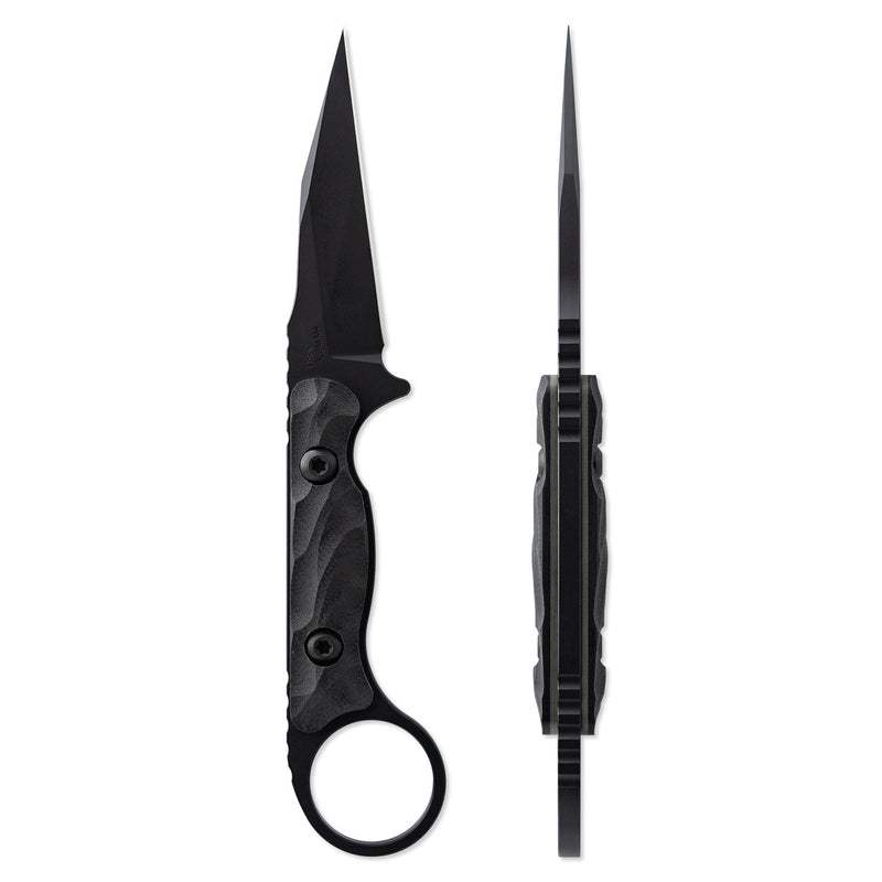 Toor Jank Shank W Fixed Blade Knife / Socom — CPM-M4 / Black [TR64240] — product view 6