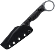 Toor Jank Shank W Fixed Blade Knife / Gray — CPM-M4 / Black [TR64241] — product view 2