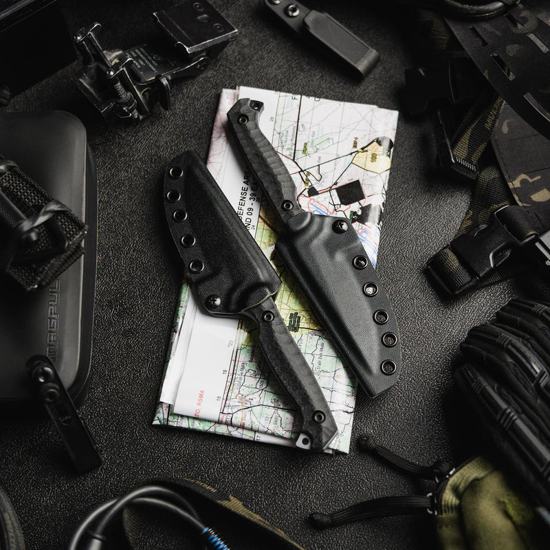 Toor Krypteia S Fixed Blade Knife / Soco — CPM-M4 / Black [TR64243] — product view 7