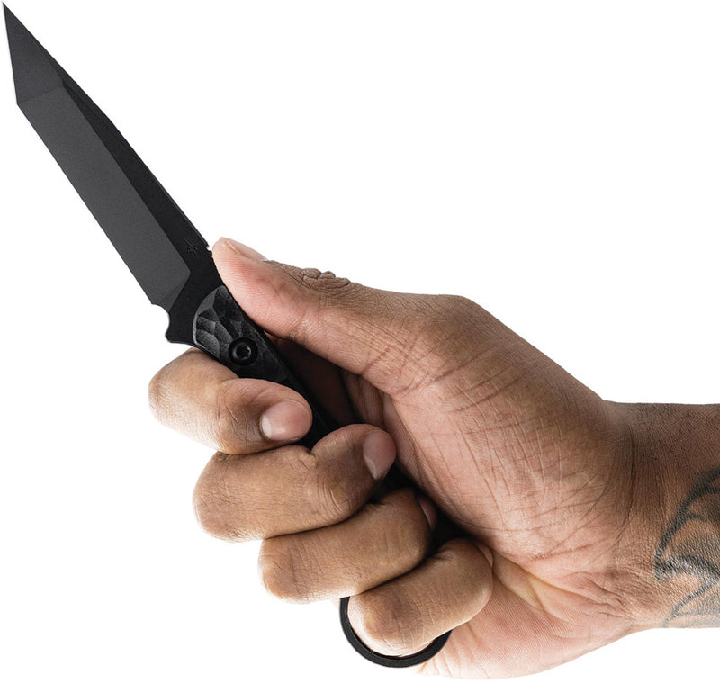 Toor Serpent T Fixed Blade Knife / Socom — CPM-M4 / Black [TR64258] — product view 3