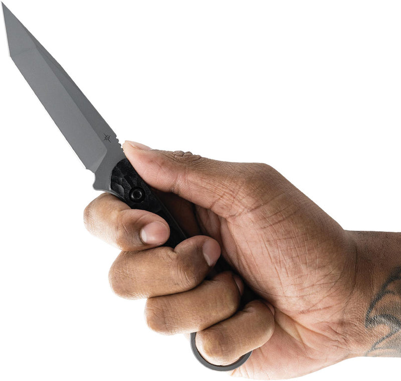 Toor Serpent T Fixed Blade Knife / Phant — CPM-3V / Black [TR64270] — product view 4