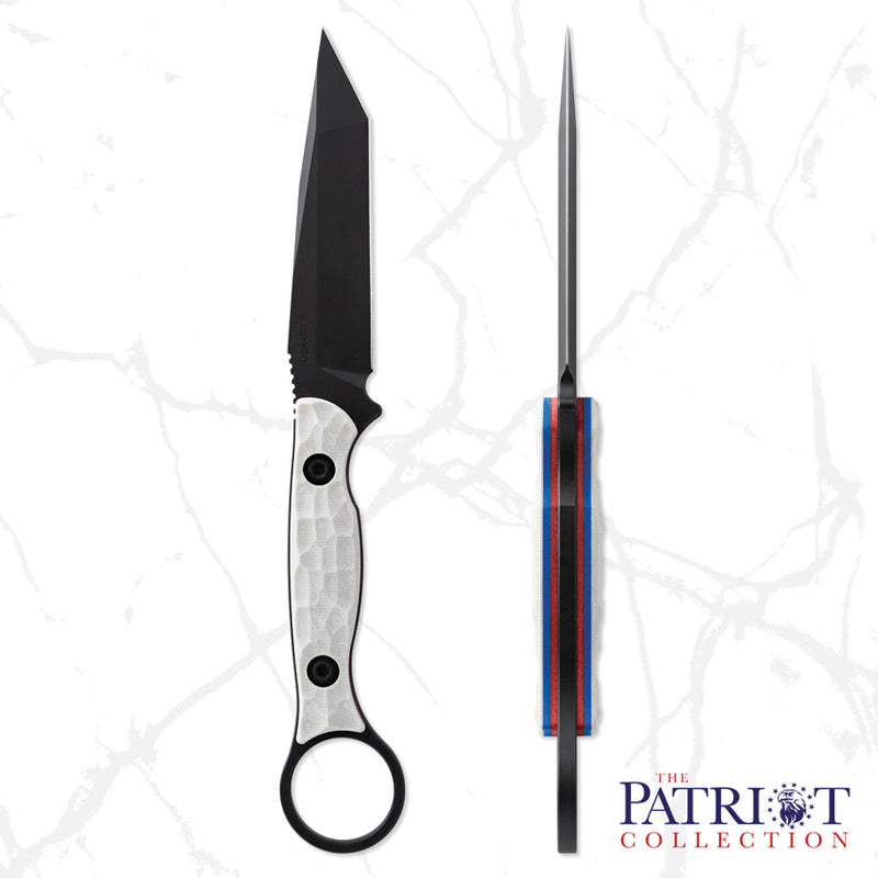 Toor Serpent T Fixed Blade Knife / Patriot — CPM-3V [TR64271] — product view 3