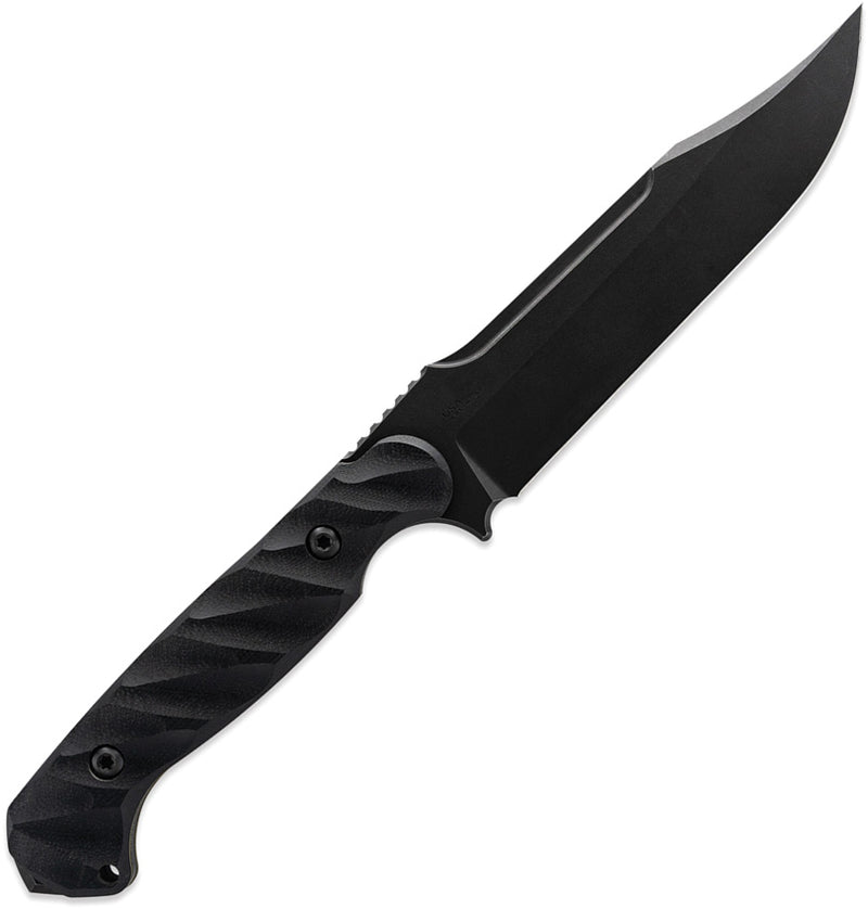 Toor Valor MK1 Fixed Blade Knife / Bomber — CPM Cru-Wear / Black [TR64272] — product view 3